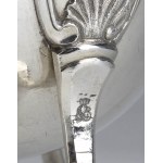 French silver cocholate pot - - Saint-Quentin 1752-1755, mark of ADRIEN DACHERY