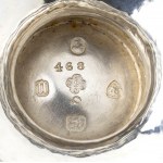 English Victorian sterling silver tea service - London 1868, mark of JOHN, EDWARD, WALTER & JOHN BARNARD (BARNARD & SONS LTD)