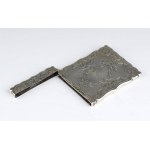 English Victorian sterling silver calling card case - Birmingham 1875, mark of HILLIARD & THOMASON