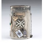 Russian silver cigarette case - St Petersburg 1875