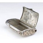 Russian silver cigarette case - St Petersburg 1875