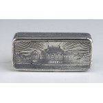 Lot consisting of three silver snuff boxes - 19th century