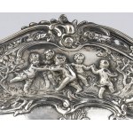 German silver basket - late 19th - early 20th century