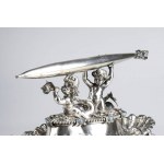 German silver sculpture - Berlin, second half of the 19th century, mark of FRANÇOIS LOUIS JEREMIE SY AND EMIL AUGUST ALBERT WAGNER