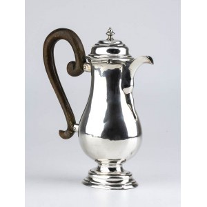 Viennese silver coffee pot - 1782, mark of JOHANN GEORG HANN