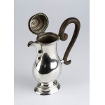 Viennese silver coffee pot - 1782, mark of JOHANN GEORG HANN