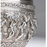 Thabeik silver bowl - Burma, 19th century