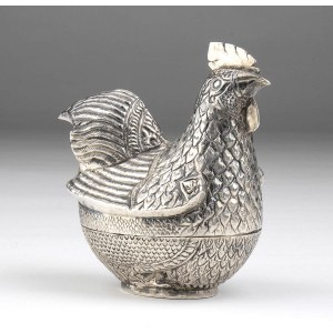 Matryoshka hens box - Burma - Early 20th century