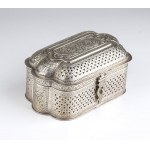 Silver box set - Burma - 19th century