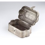 Silver box set - Burma - 19th century