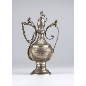 Silver perfume holder - India, early 20th century