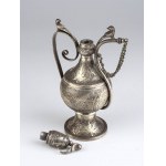Silver perfume holder - India, early 20th century