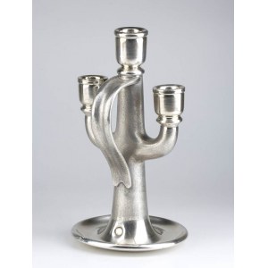 Italian silver candelabra - 20th century