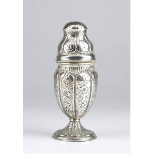 Italian silver caster - Palermo, late 19th-early 20th century, mark of BARRAJA