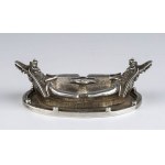 Four silver sculptures with symbols of Rome - 20th century