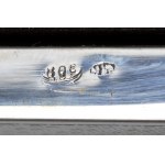 Two Italian silver boxes - mid-20th century