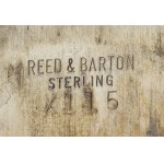 Sterling silver cocktail shaker - USA, mark of REED & BARTON