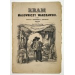 PIWARSKI Jan Feliks (1794-1859) - Kram malowniczy warszawski czyli obrazy miejscowe z ubiegłych czasów. [Okładka].