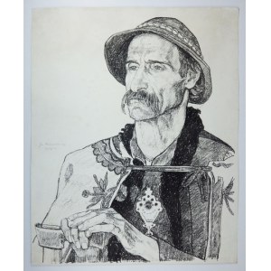 REMBOWSKI Jan (1879-1923) - Portrait of a highlander.