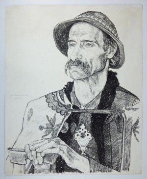 REMBOWSKI Jan (1879-1923) - Portret górala.