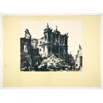 SUCHANEK Antoni (1901-1982) - Ruins of Old Warsaw [10 autolithographs, incomplete graphic portfolio].