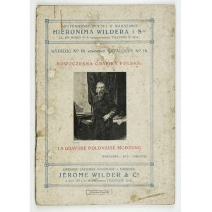 Nowoczesna grafika polska. Katalog H. Wildera. 1913.