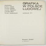 Katalog: Grafika w Polsce Ludowej. CBWA 1971.