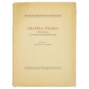 Polnische Grafik. Führer zur retrospektiven Ausstellung. 1938