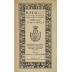 M. Stachowicz. Katalóg malieb, kresieb, rytín a litografií. 1901.