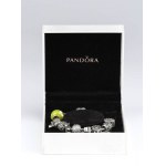 PANDORA: sterling silver charms bracelet