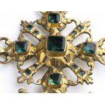 Silver cross pendant - Sicily, 18th century