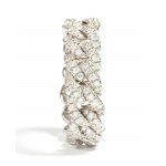 Diamonds gold grumette link ring