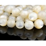 4 mother-of-pearl loose strands