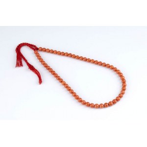 3 pink coral beads loose strands