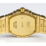 PIAGET Tanagra: ladies gold, diamonds and rubies wristwatch ref. 16035 M - 1990s