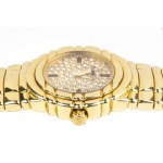 PIAGET Tanagra: ladies gold, diamonds and rubies wristwatch ref. 16035 M - 1990s