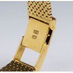 SARCAR: 18k gold ladies wristwatch