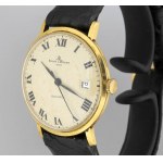 BAUME & MERCIER Baumatic: men's gold wristwatch - 1980s