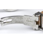 CARTIER 21 Must de Cartier: ladies wristwatch in steel ref. 1340 - 1990s