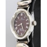 BUCHERER: ladies silver wristwatch