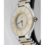 CARTIER 21 Must de Cartier: ladies stainless steel wristwatch ref. 9010 - 1990s