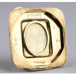 PERRET & FILS: pocket watch with gold brooch - Geneva ca. 1900