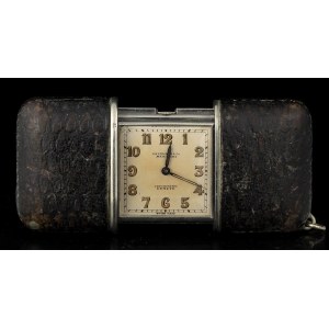 MOVADO ERMETO: travelling purse watch - ca. 1950