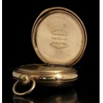 English 1/5 centre seconds chronograph pocket watch - late 19th century, FATTORINI & SONS