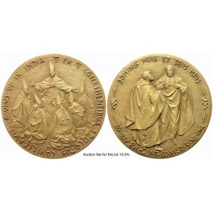 VATICAN CITY. Paolo VI (1963-1978). Triptych of extraordinary medals