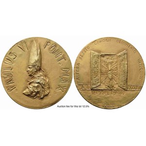 VATICAN CITY. Paolo VI (1963-1978). Triptych of medals