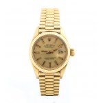 ROLEX Oyster Perpetual Datejust: ladiess gold wristwatch ref. 6617 - 1981
