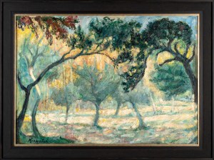 Roman Kramsztyk (1885 - 1942), Landscape (Fruit Orchard), before 1913