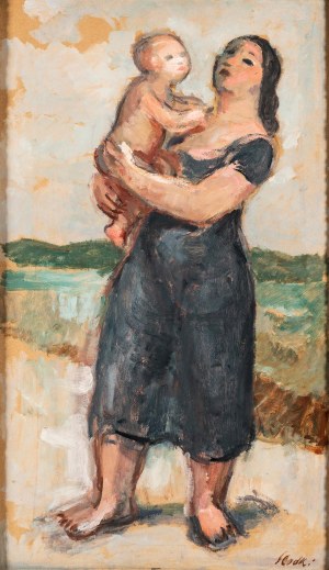 Marcel Słodki (1892 - 1944), Kobieta z dzieckiem