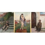 Wlastimil Hofman (1881 - 1970), Triptych, 1921